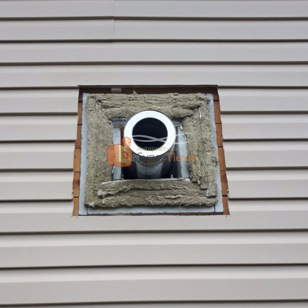   Монтаж чугунной печи Guca Lava №2 (миниатюра)